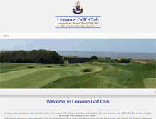 Tablet Screenshot of leasowegolfclub.co.uk